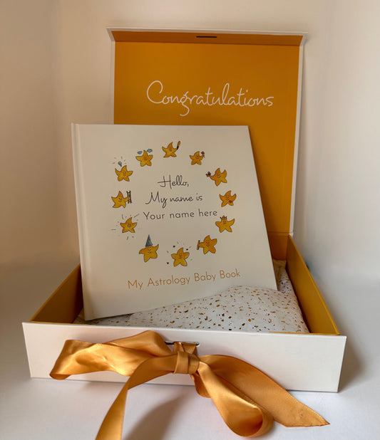 Personalized Astrology Bedtime Storybook in Gift Box – Unique Gift for Kids & Parents